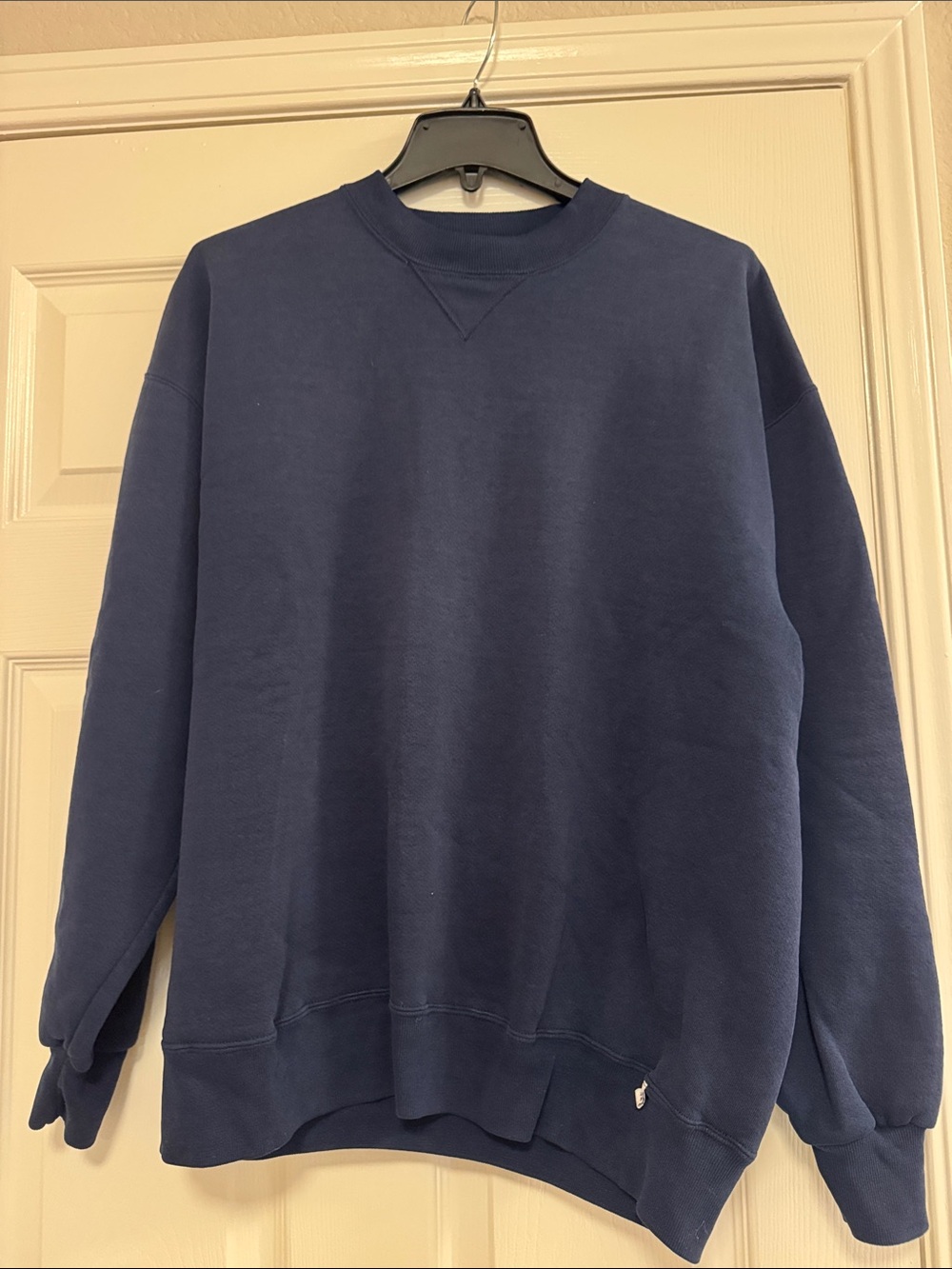 Russell Athletic Mens Navy Blue Crewneck 
Sweatshirt Made In The USA XL